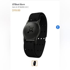 Brand new with box Orangetheory heart rate monitor